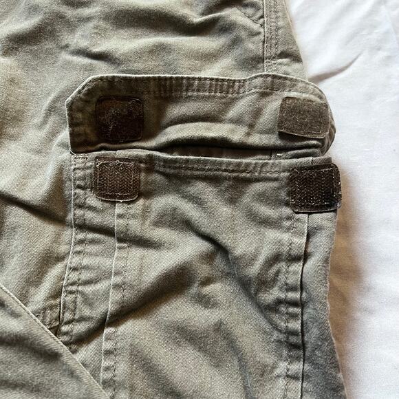 Wrangler Relaxed Fit Cargo Pants Men’s Size 36x28 Brown Cotton Utility Workwear - Picture 4 of 8